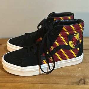 Vans X Harry Potter Gryffindor Sk8 Hi Mens 5.5 Womens 7 Shoes High Tops